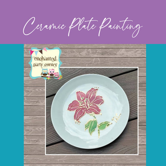 Ceramic Plate Painting Workshops