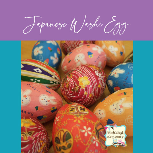 Japanese Washi Egg Making Workshops