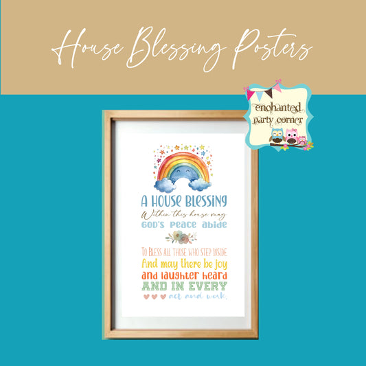 House Blessing Posters - Rainbow