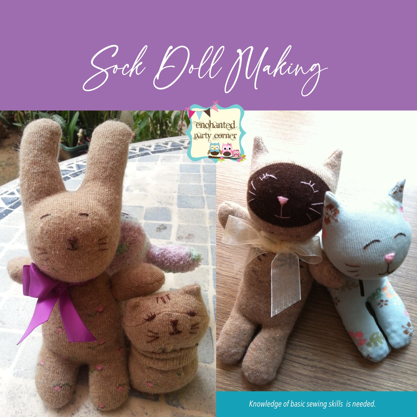 Sock Doll Making Workshops - 16 & 23 Sept 2023