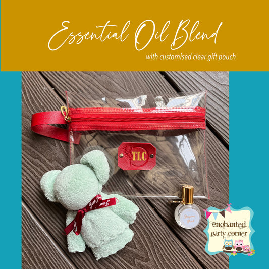 Essential Oil Blend Pack with Bear Towel