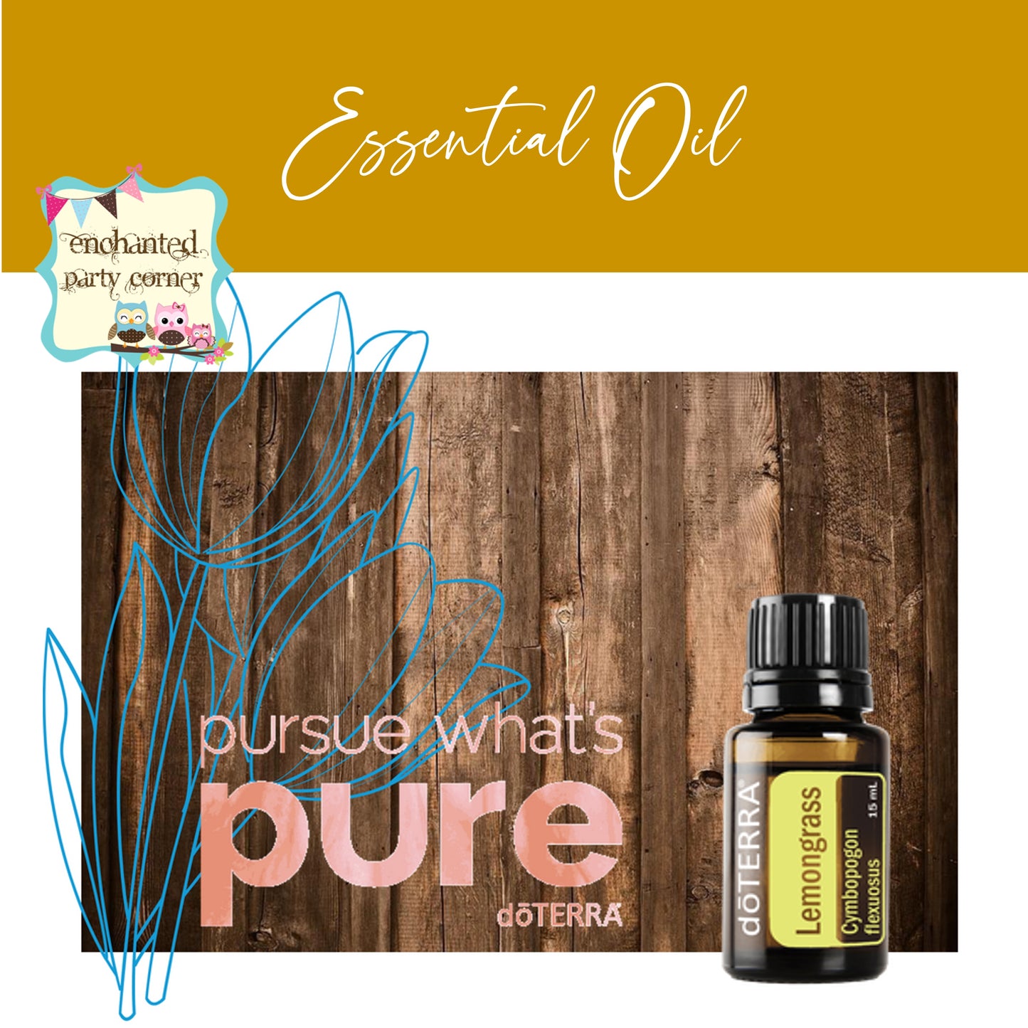 Lemongrass Essential Oil - 15ml