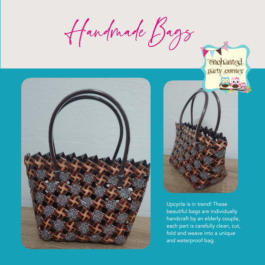 Handmade Bag (Multi Colour Brown)